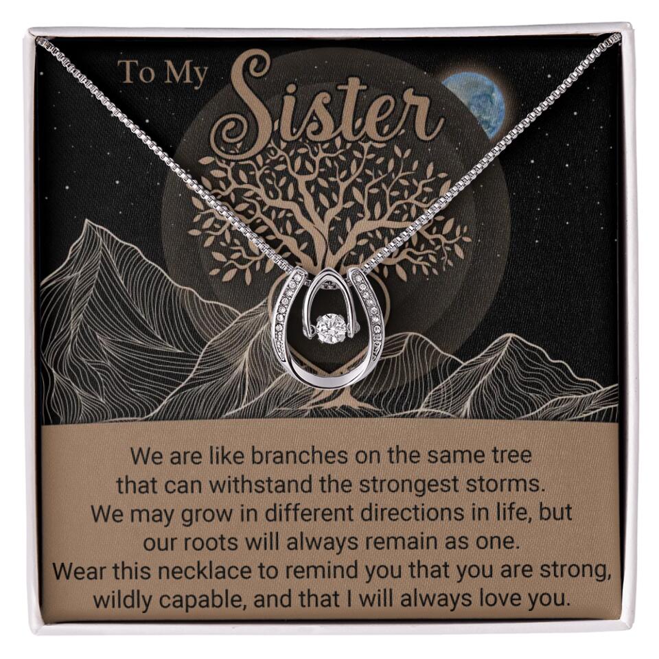 To My Sister/Sister-in-law We Are Like Branches On The Same Tree - Personalized Necklace - Gift For Her On Anniversaries - Image 30