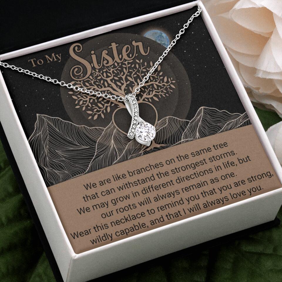 To My Sister/Sister-in-law We Are Like Branches On The Same Tree - Personalized Necklace - Gift For Her On Anniversaries - Image 53