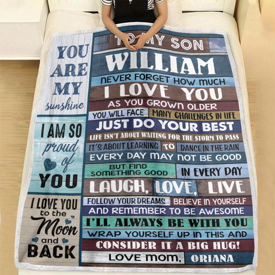 To My Son - Never Forget How Much I Love You - Graduation, Birthday Gift from Parents to Adult Son - Image 10