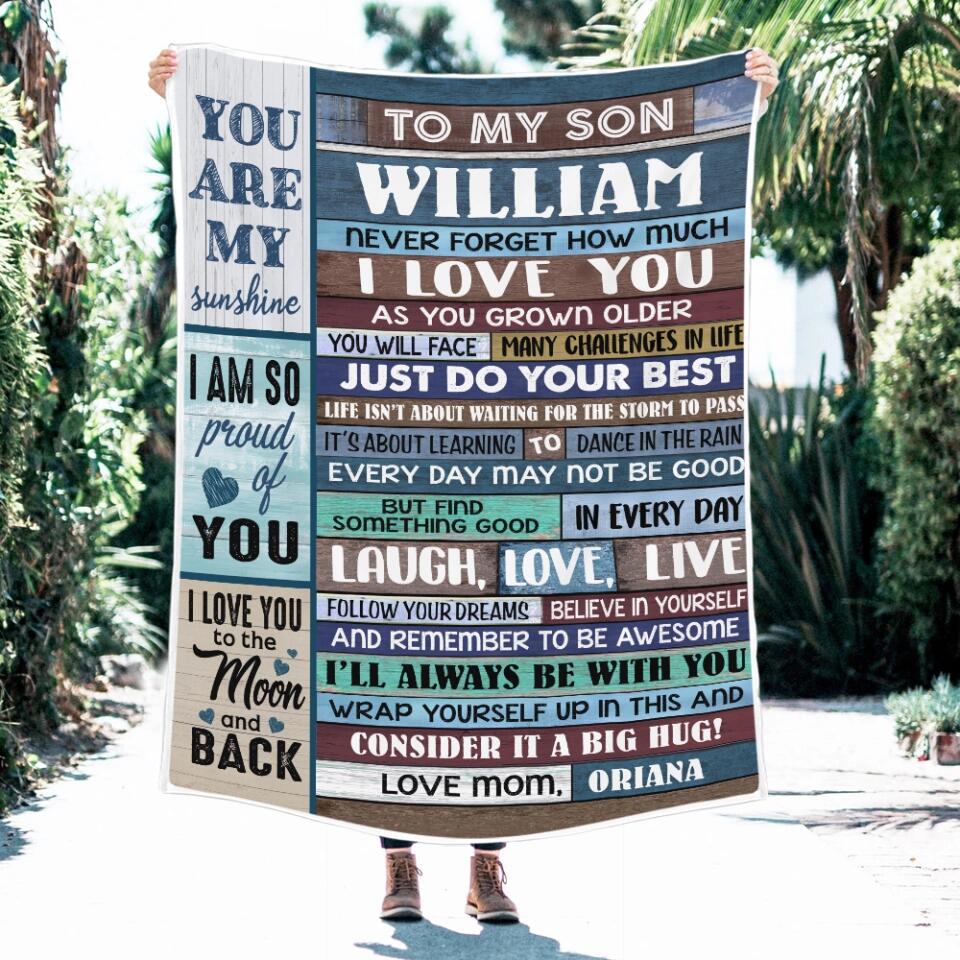 To My Son - Never Forget How Much I Love You - Graduation, Birthday Gift from Parents to Adult Son - Image 11