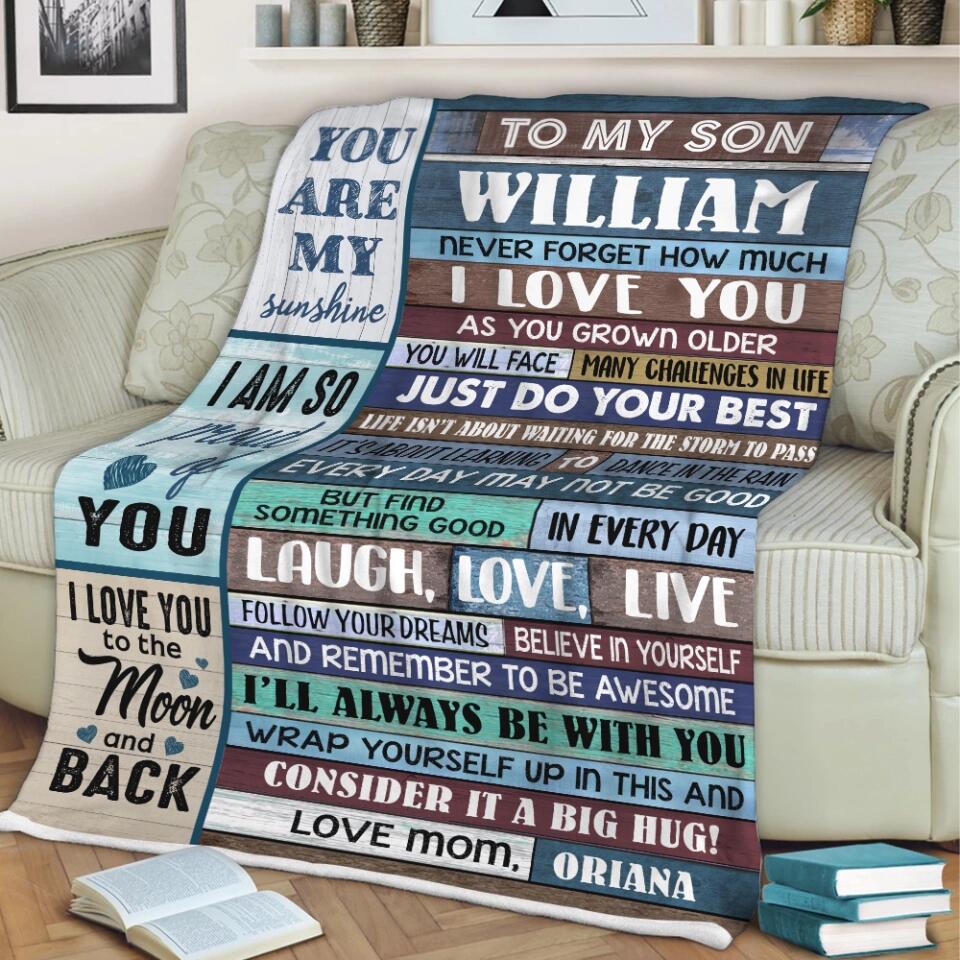 To My Son - Never Forget How Much I Love You - Graduation, Birthday Gift from Parents to Adult Son - Image 9