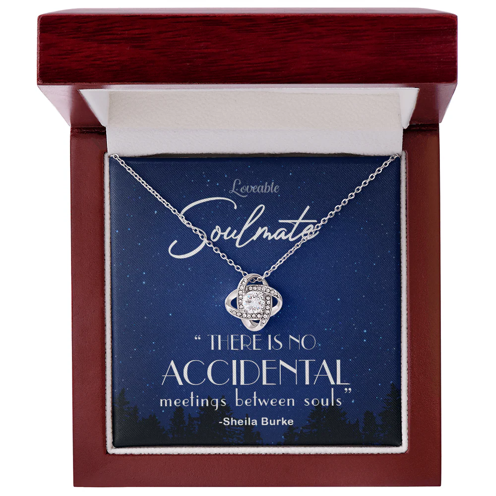 To My Soulmate Personalized Necklace - Image 3