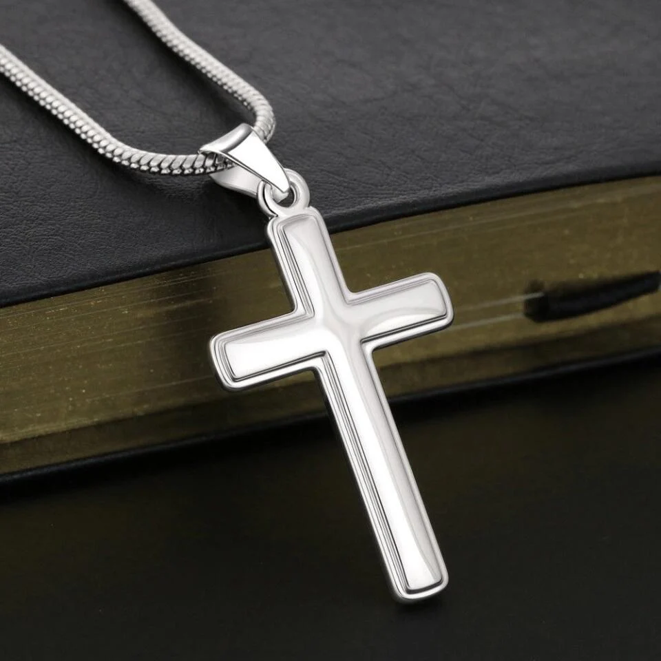 To My Viking I Love You Cuban Link Chain - Image 15