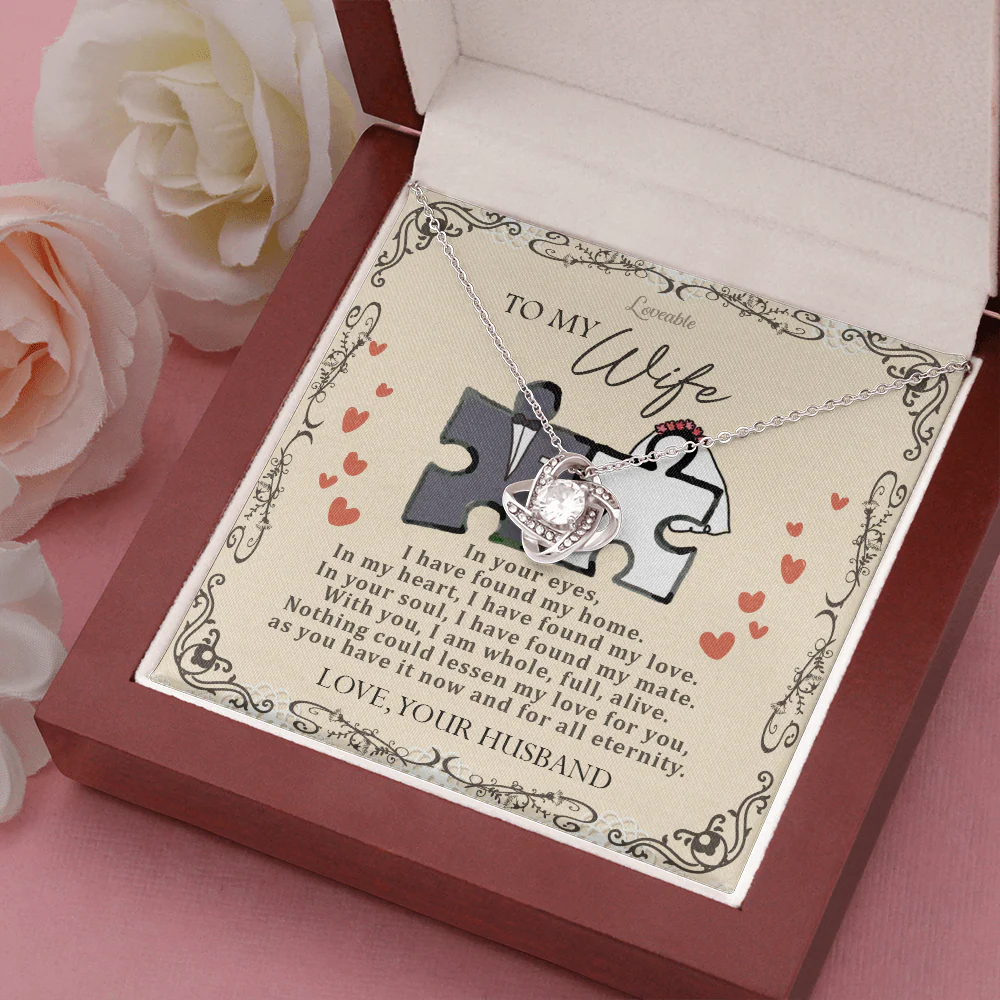 To My Wife I Have Found My Home Necklace - Image 6