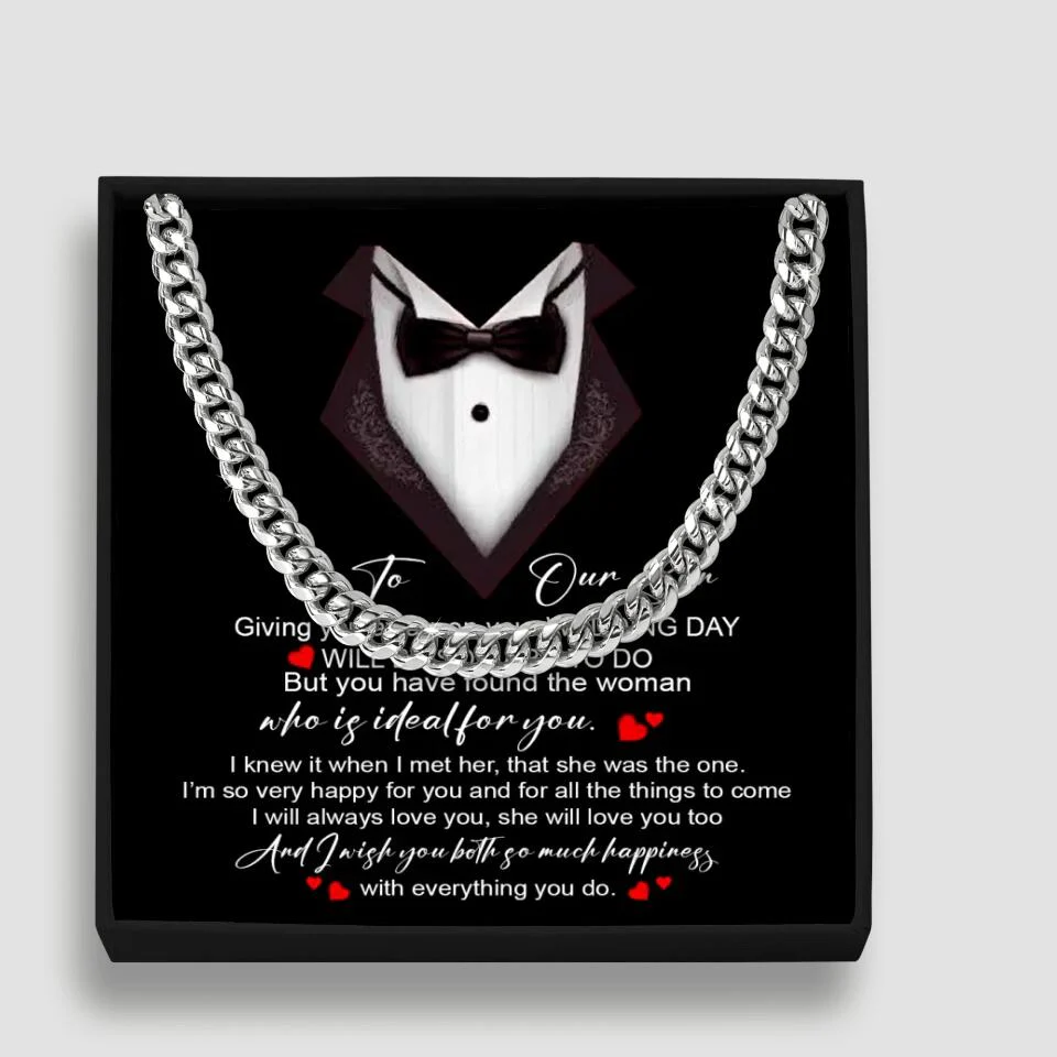 To Our Son On Your Wedding Day - Luxury Men's Watch - Wedding Gift For Son - Image 11