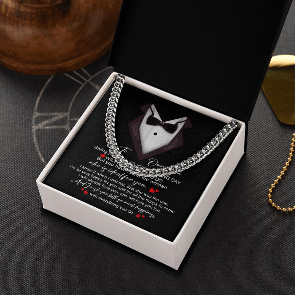 To Our Son On Your Wedding Day - Luxury Men's Watch - Wedding Gift For Son - Image 13