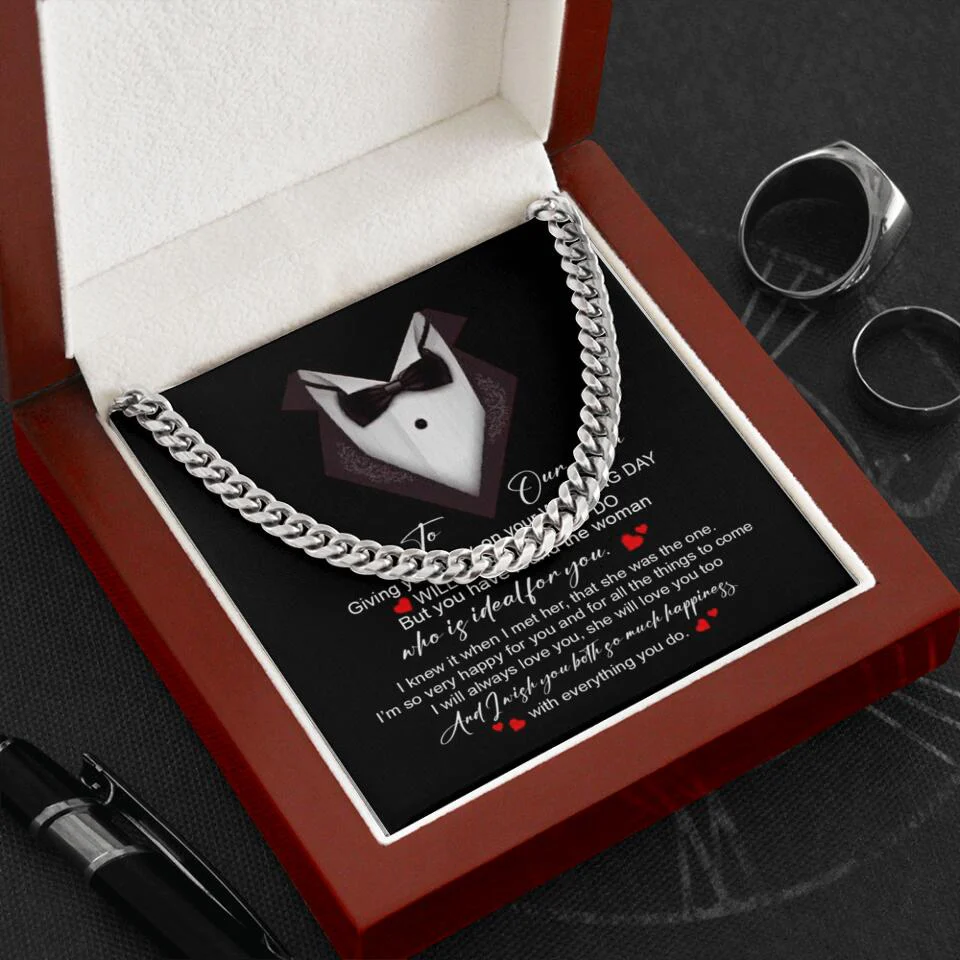 To Our Son On Your Wedding Day - Luxury Men's Watch - Wedding Gift For Son - Image 15