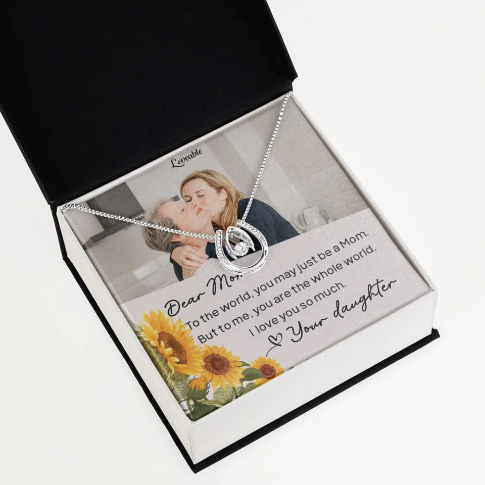 To The World You May Just Be A Mom - Personalized Necklace Jewelry - Mother's Day Gifts - Image 21