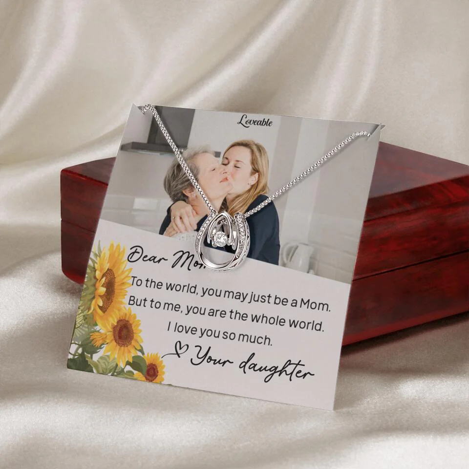 To The World You May Just Be A Mom - Personalized Necklace Jewelry - Mother's Day Gifts - Image 24