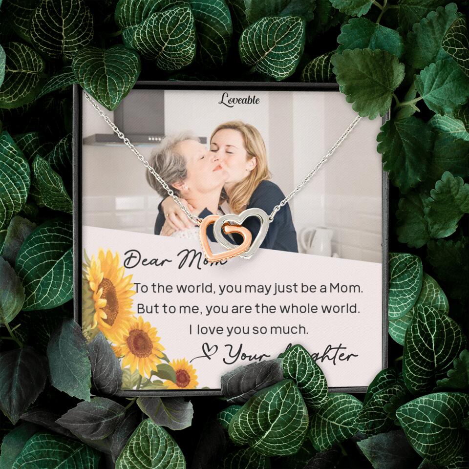 To The World You May Just Be A Mom - Personalized Necklace Jewelry - Mother's Day Gifts - Image 36