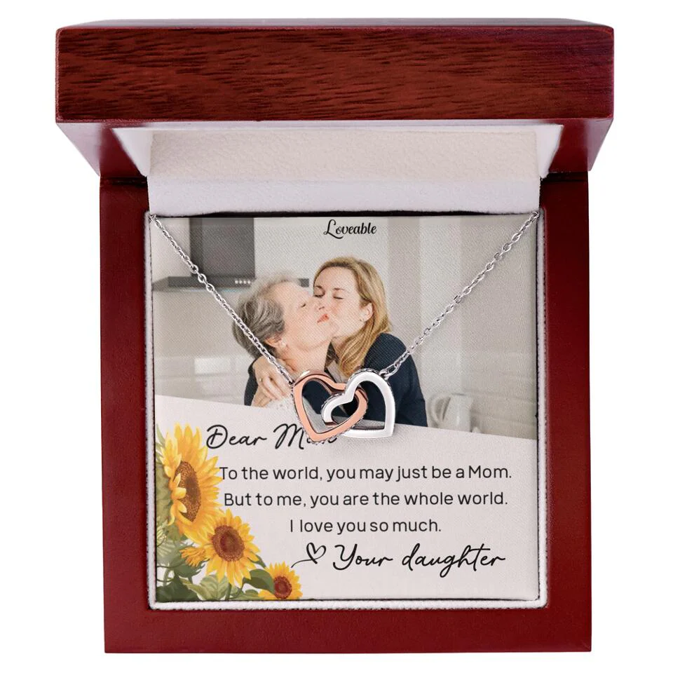 To The World You May Just Be A Mom - Personalized Necklace Jewelry - Mother's Day Gifts - Image 37