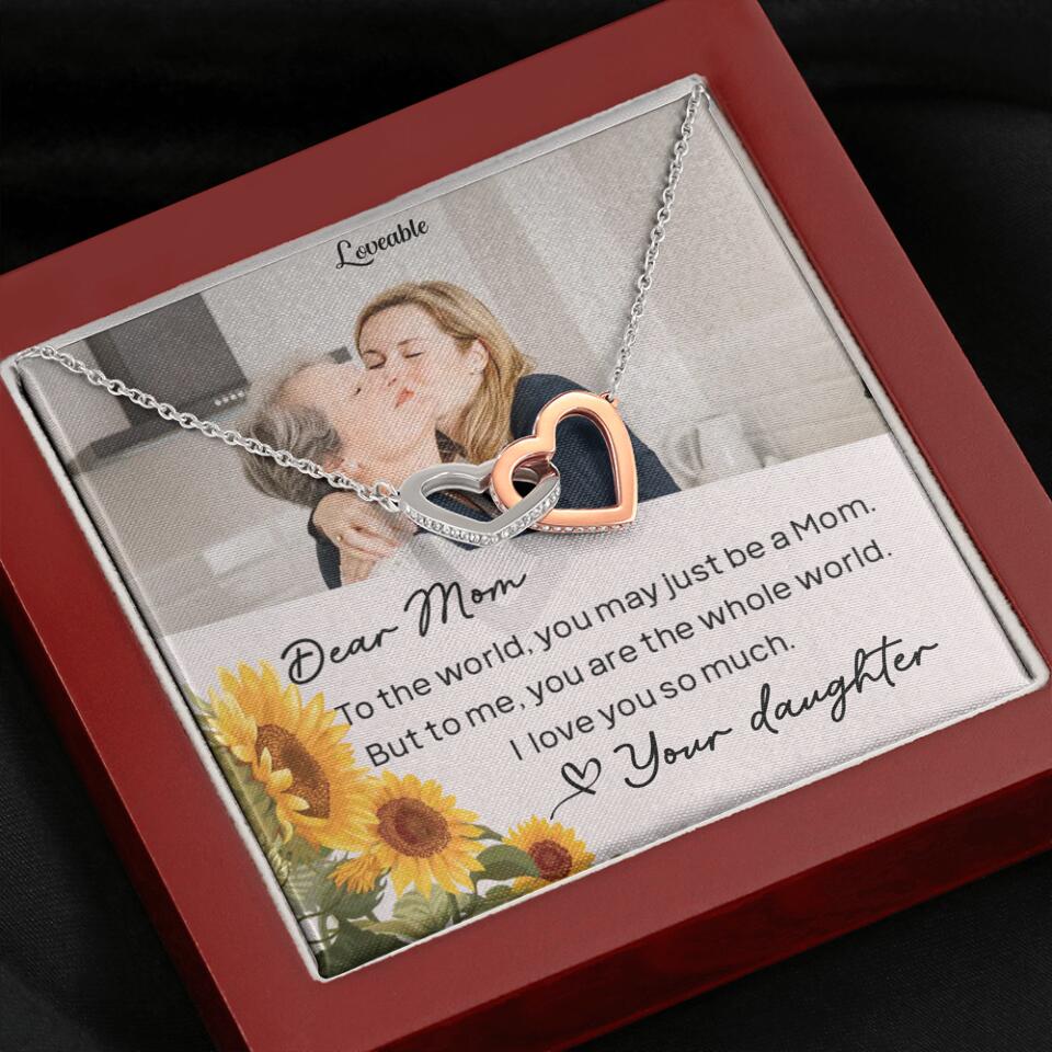 To The World You May Just Be A Mom - Personalized Necklace Jewelry - Mother's Day Gifts - Image 38