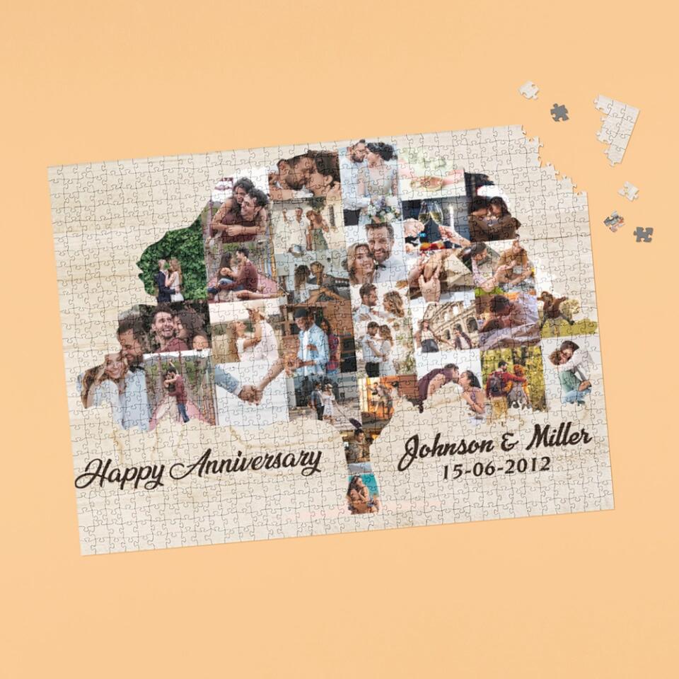 Tree Of Love Custom Photo And Text - Custom Photo Puzzles 500 1000 Pieces - Best Gift For Couple On Anniversaries Birthdays -  209IHPTHPZ153 - Image 7