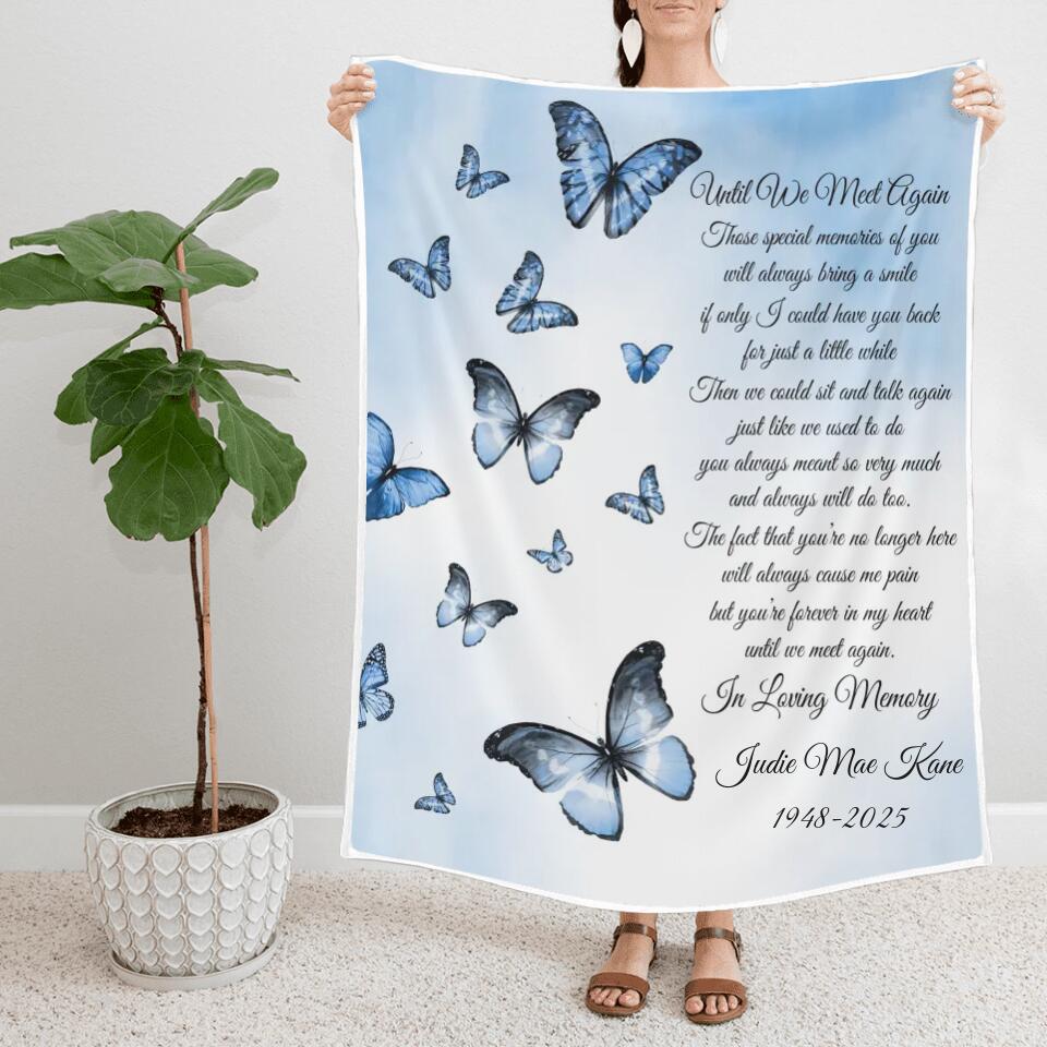 Until We Meet Again - In Loving Memory - Best Memory Gift Loss Husband/Wife - 209IHNNPBL585 - Image 6