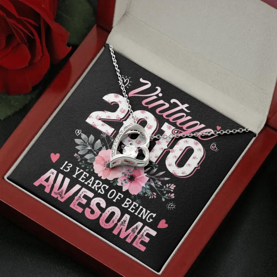 Vintage 2000 2003 2010 Many Years Of Awesome - Personalized Necklace - Image 21