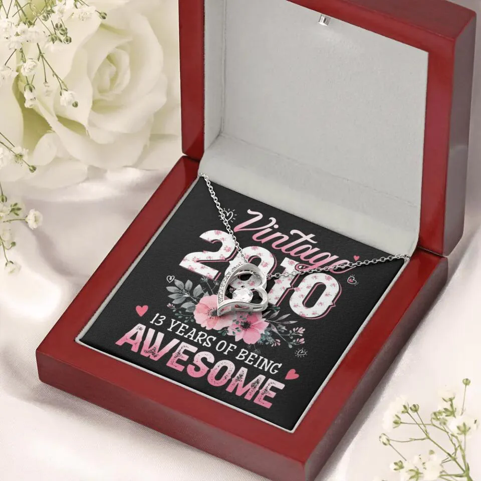 Vintage 2000 2003 2010 Many Years Of Awesome - Personalized Necklace - Image 22