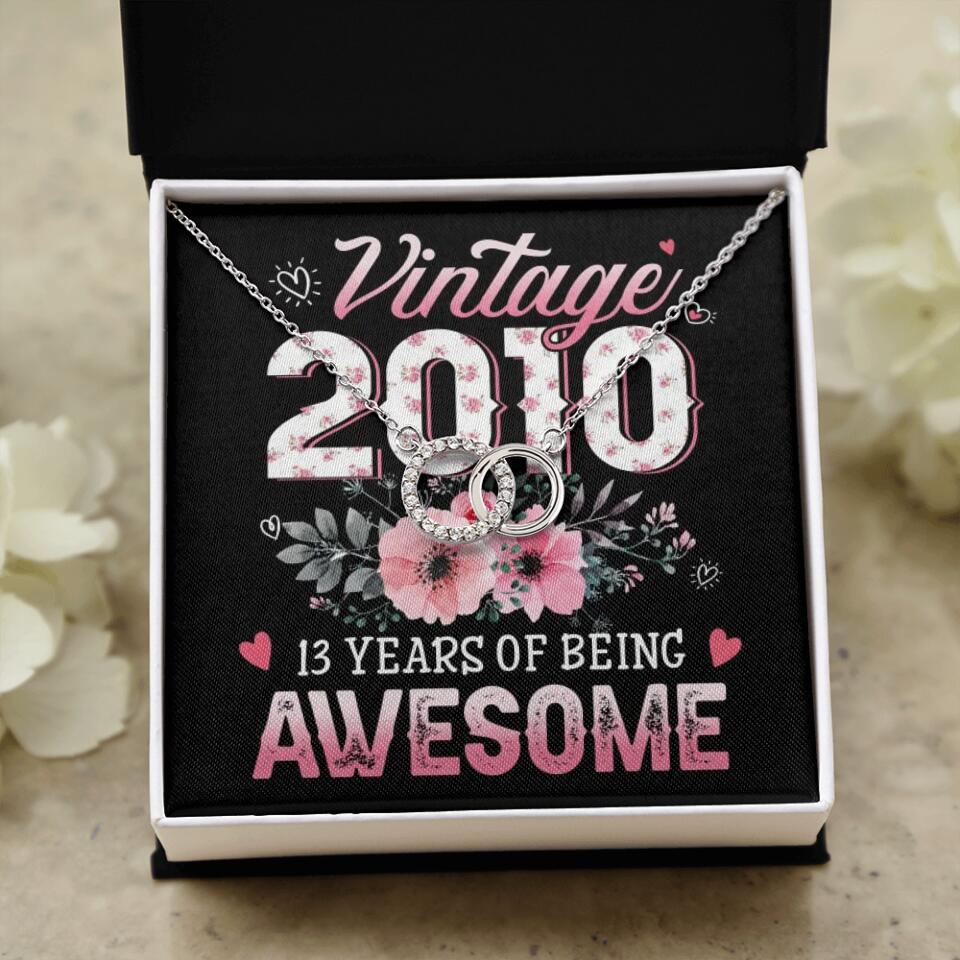 Vintage 2000 2003 2010 Many Years Of Awesome - Personalized Necklace - Image 33