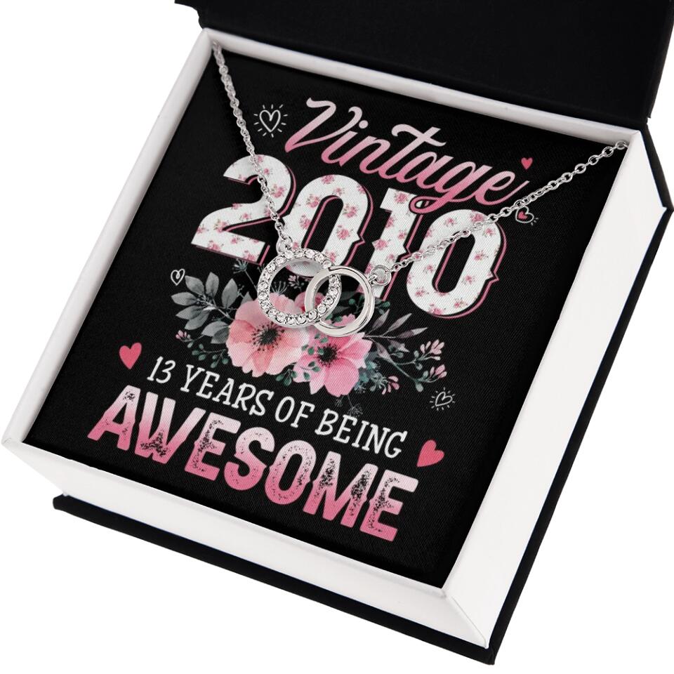 Vintage 2000 2003 2010 Many Years Of Awesome - Personalized Necklace - Image 34