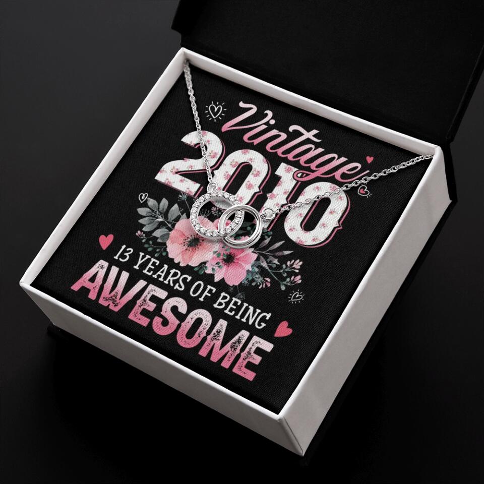 Vintage 2000 2003 2010 Many Years Of Awesome - Personalized Necklace - Image 35