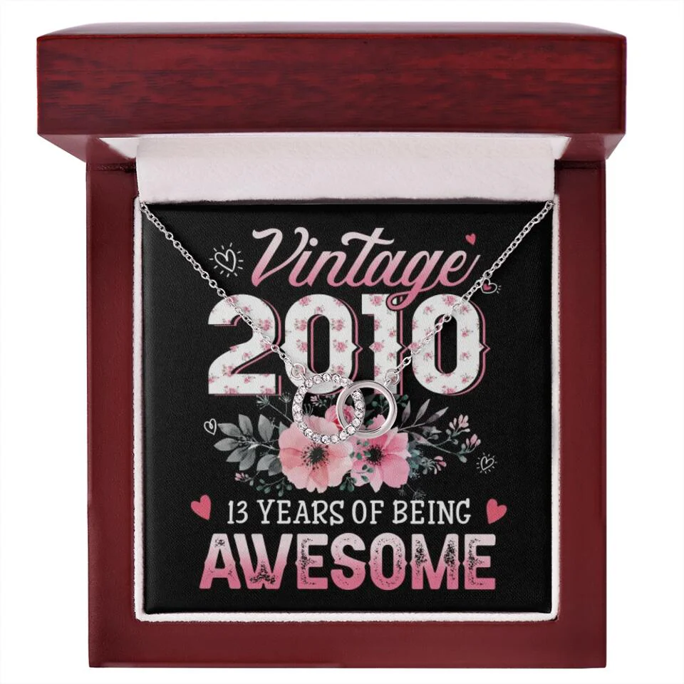 Vintage 2000 2003 2010 Many Years Of Awesome - Personalized Necklace - Image 37