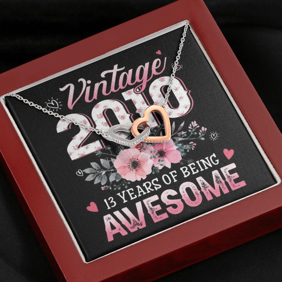 Vintage 2000 2003 2010 Many Years Of Awesome - Personalized Necklace - Image 46