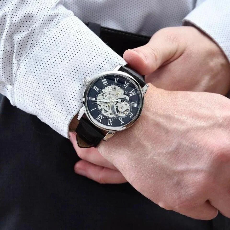 Vintage Aged To Perfection All Original Parts - Personalized Watch - Image 8