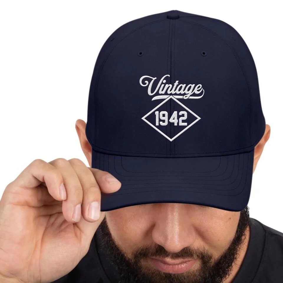 Vintage Custom Year - Personalized Twill Cap - Gift For Him - Image 12