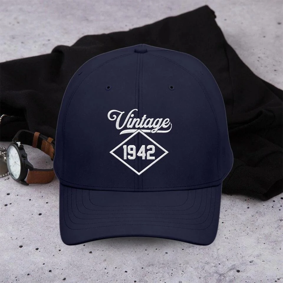 Vintage Custom Year - Personalized Twill Cap - Gift For Him - Image 13
