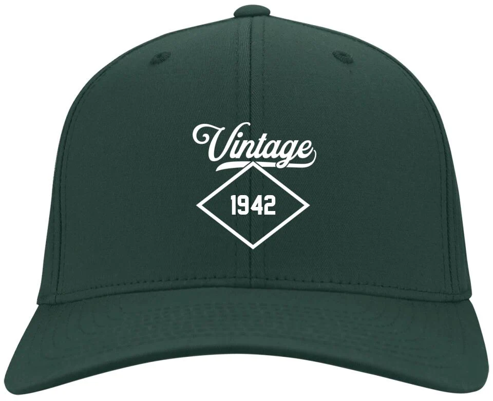 Vintage Custom Year - Personalized Twill Cap - Gift For Him - Image 4