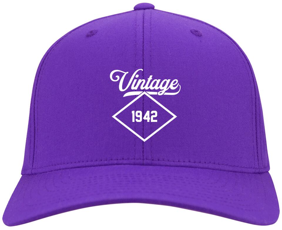 Vintage Custom Year - Personalized Twill Cap - Gift For Him - Image 6
