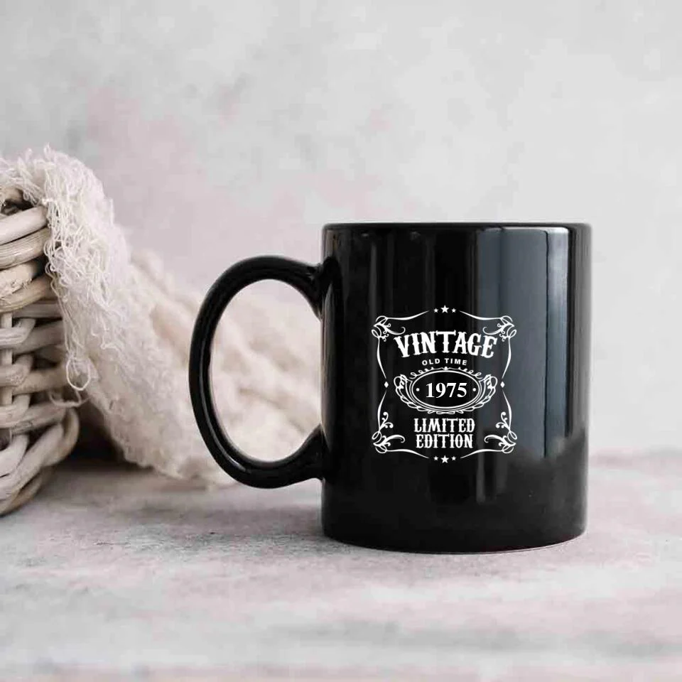 Vintage Old Time Aged To Perfection Personalized Mug - Image 3
