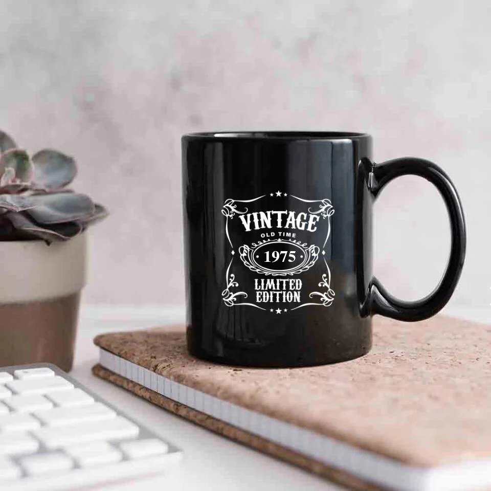 Vintage Old Time Aged To Perfection Personalized Mug - Image 4