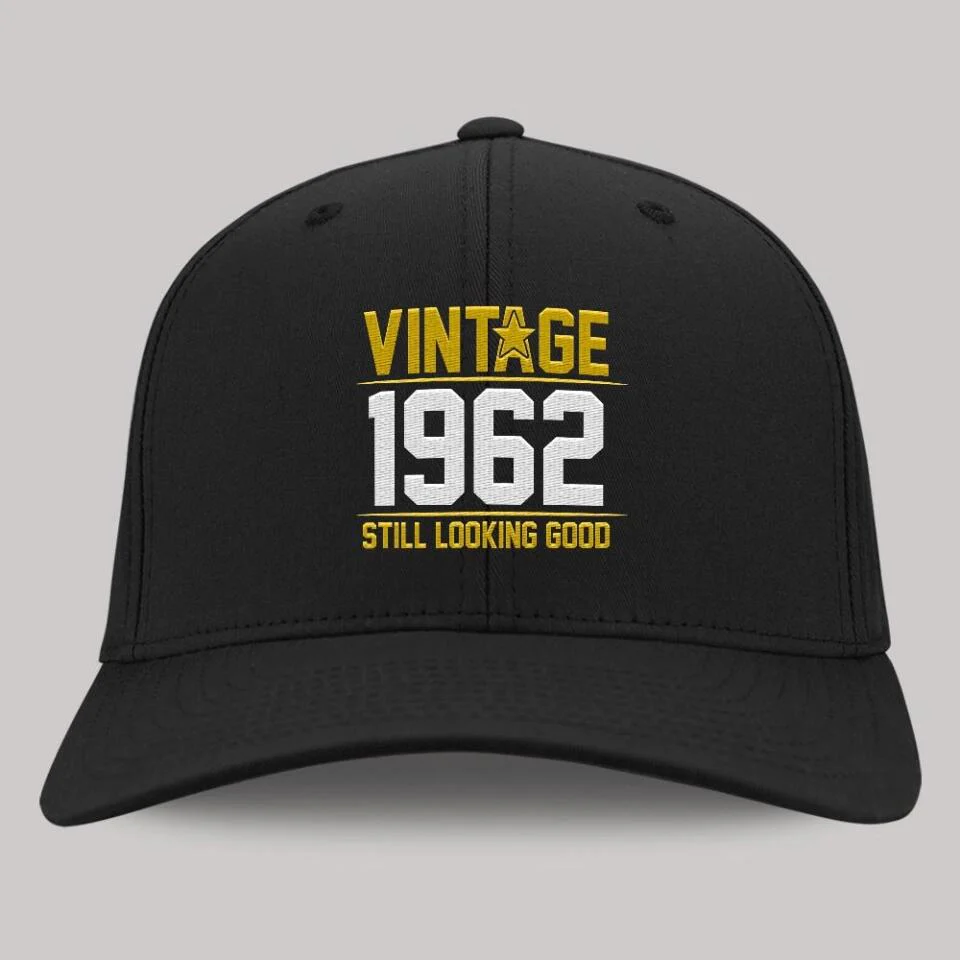 Vintage Still Looking Good Custom Year Personalized Twill Cap - Image 10