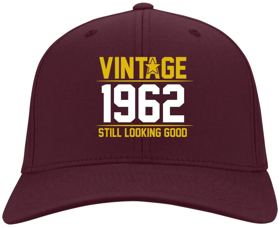 Vintage Still Looking Good Custom Year Personalized Twill Cap - Image 4