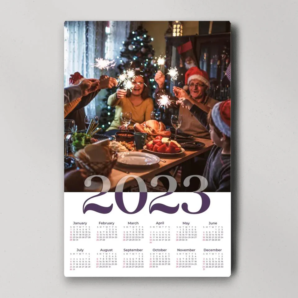 Wall Calendar 2023 Custom Calendar New Year Gifts For Family - Image 11