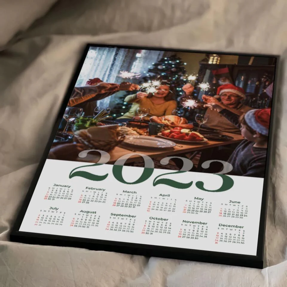 Wall Calendar 2023 Custom Calendar New Year Gifts For Family - Image 5