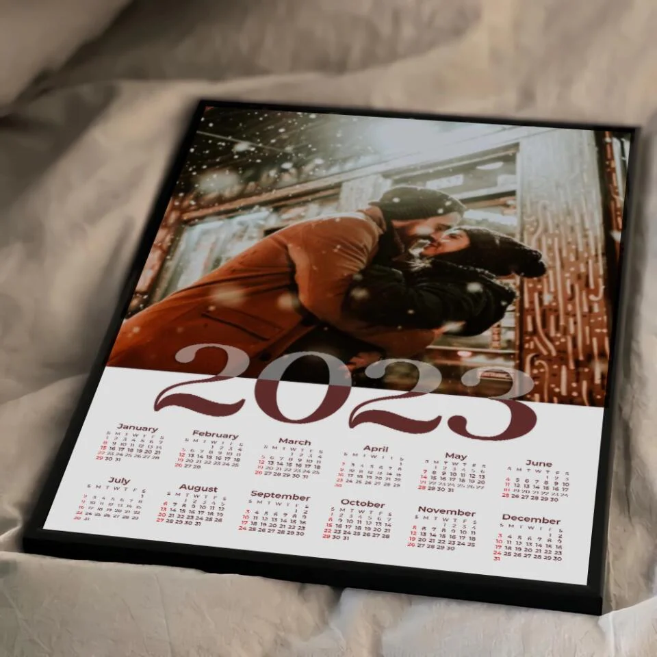 Wall Calendar 2023 Custom Calendar New Year Gifts For Family - Image 8