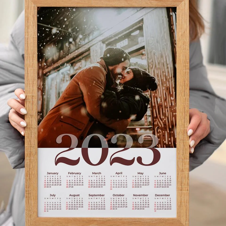 Wall Calendar 2023 Custom Calendar New Year Gifts For Family - Image 9
