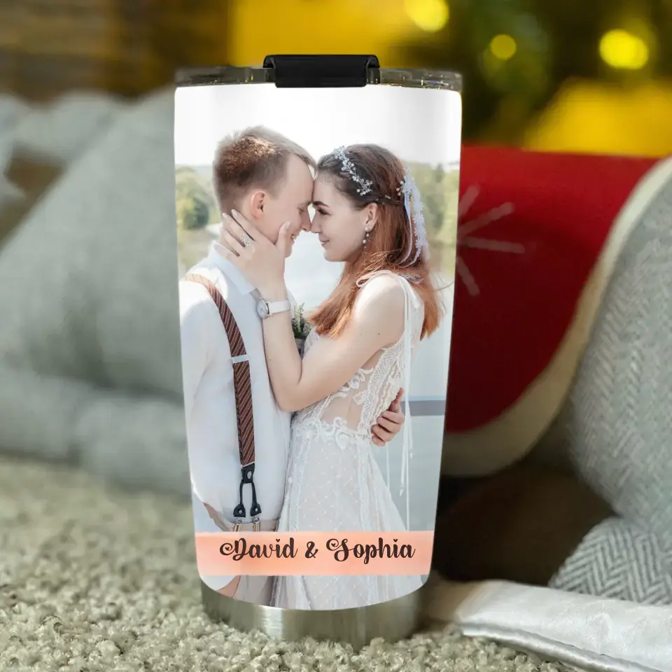 We Are A Team I Love You Forever And Always Custom Tumbler Anniversary Gift - Image 2