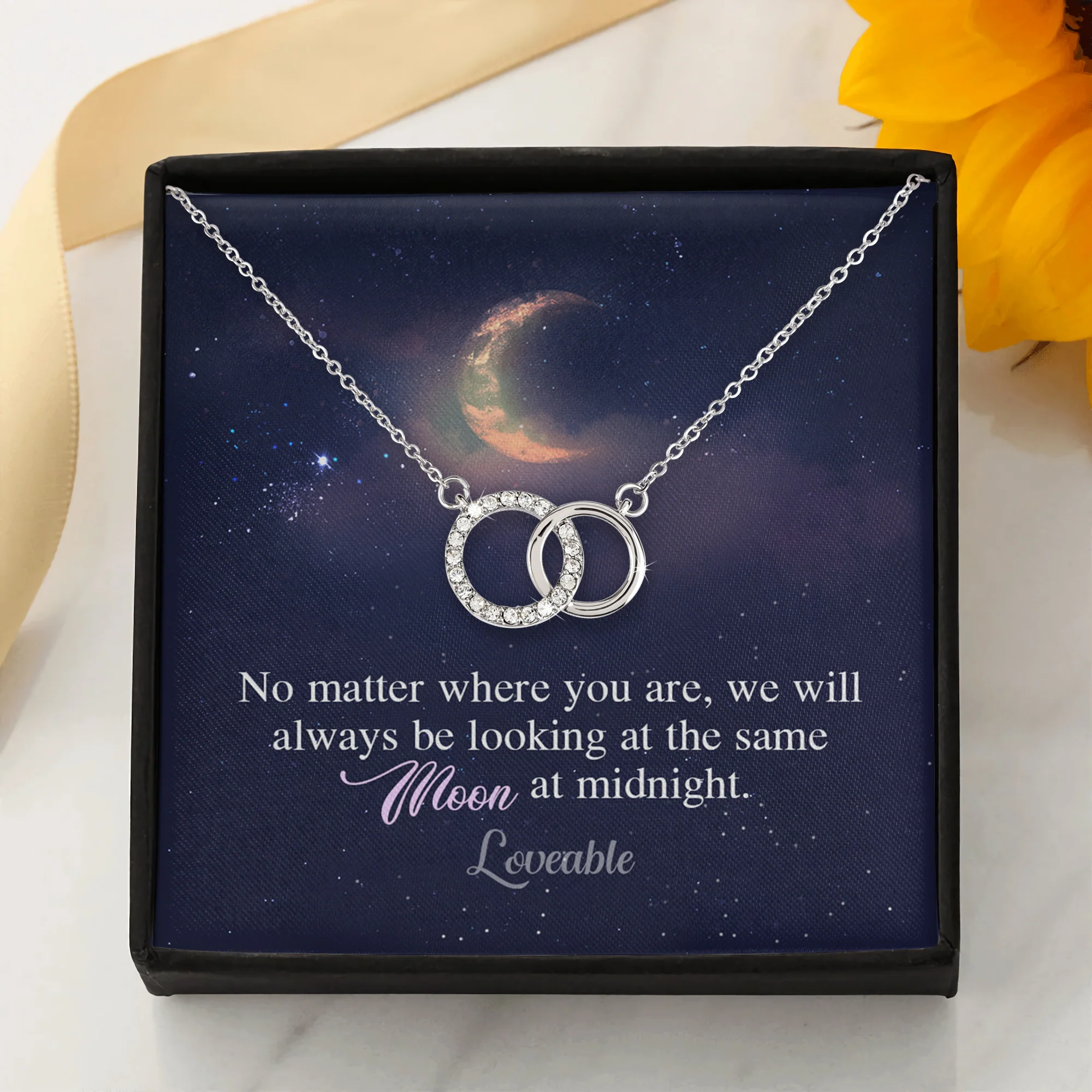 We belong together Sorry gifts wife Personalized Necklace - Image 3