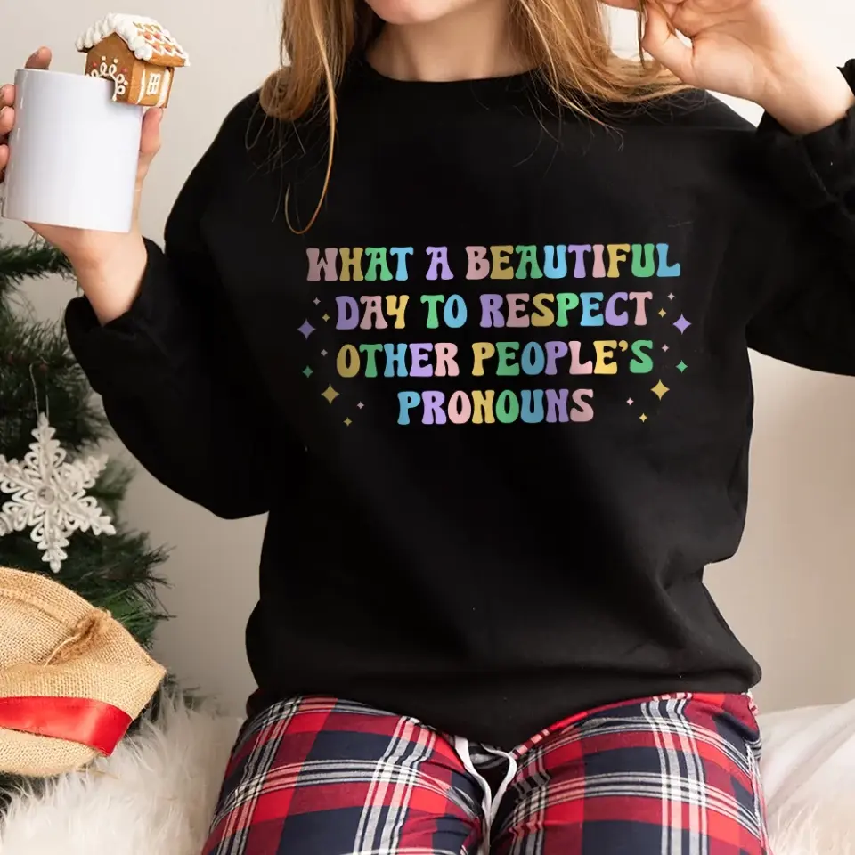 What A Beautiful Day Tshirt LGBT Gift - Image 12