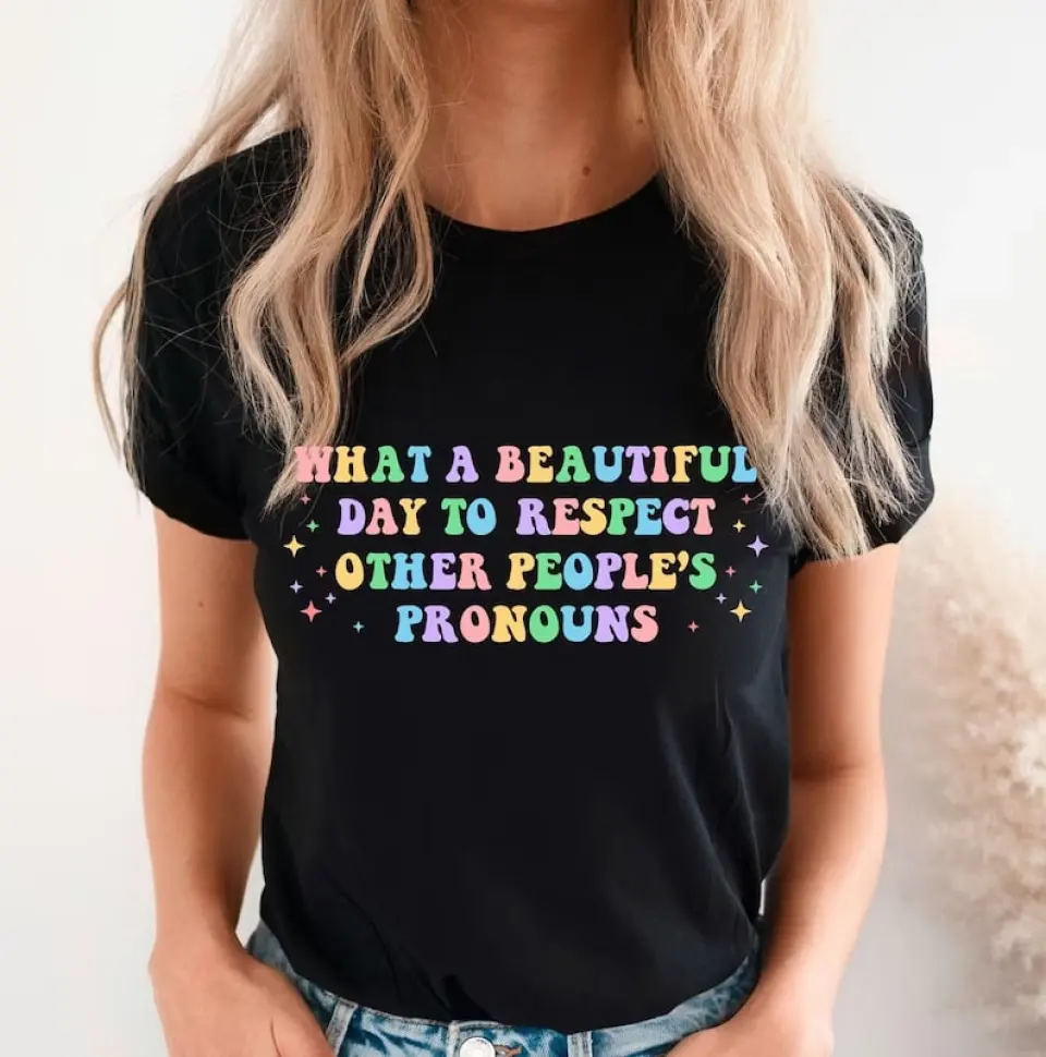 What A Beautiful Day Tshirt LGBT Gift - Image 5