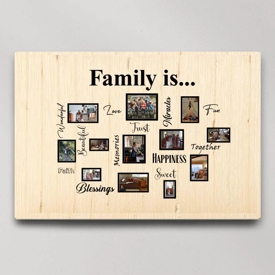 What Does Family Mean To You Custom Canvas Poster Anniversary Gift For Parents - Image 3
