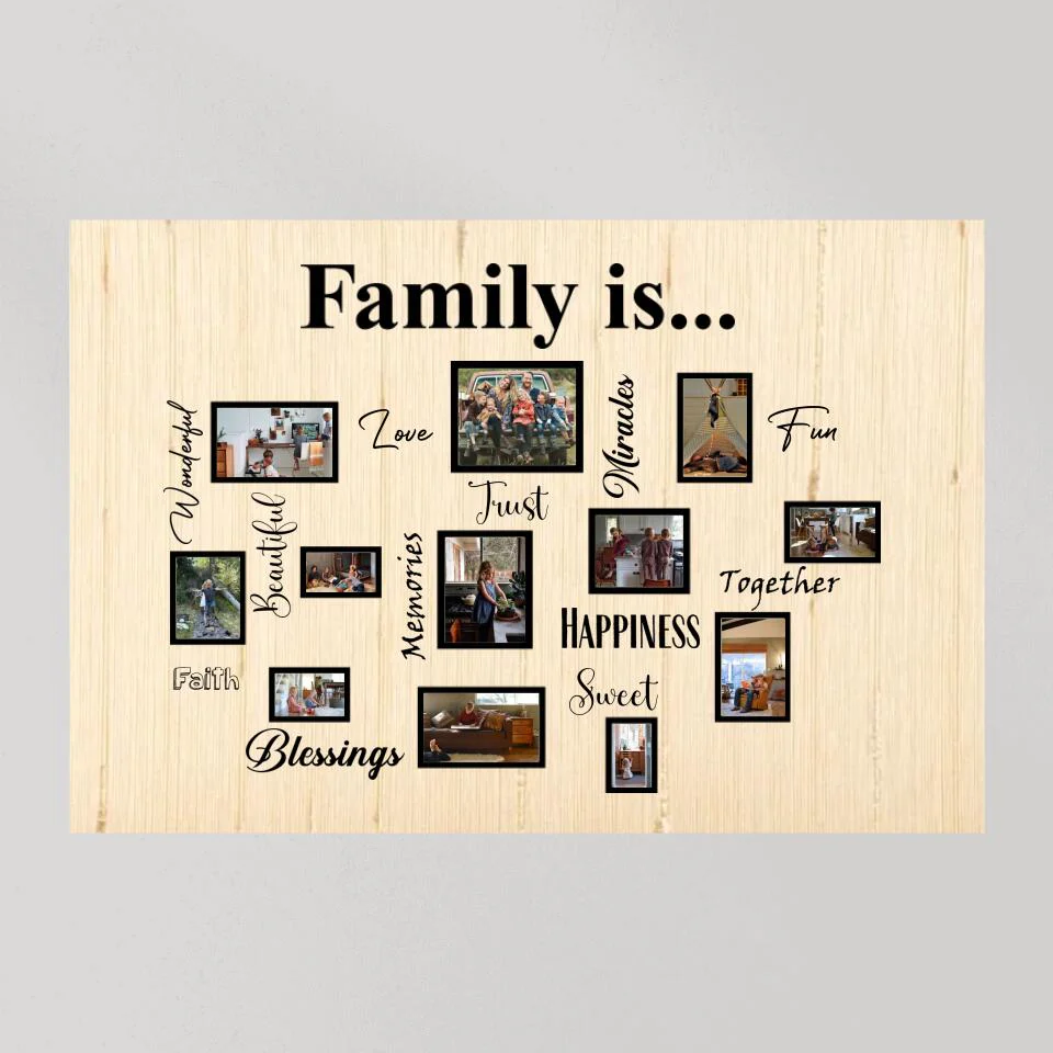What Does Family Mean To You Custom Canvas Poster Anniversary Gift For Parents - Image 9