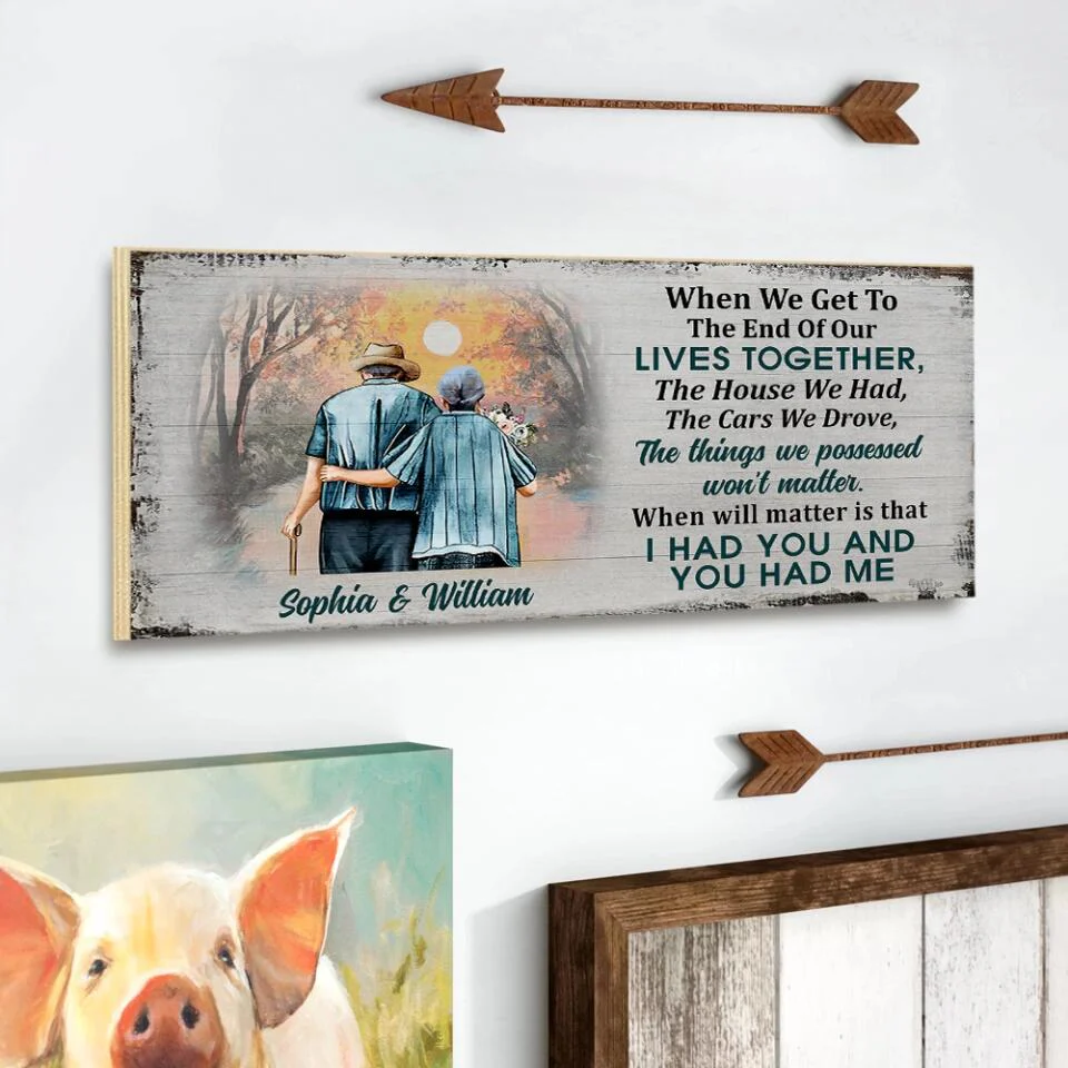 Personalized Valentine Gifts - When We Get To The End Of Our Lives Together - Personalized Key Holder - Image 11