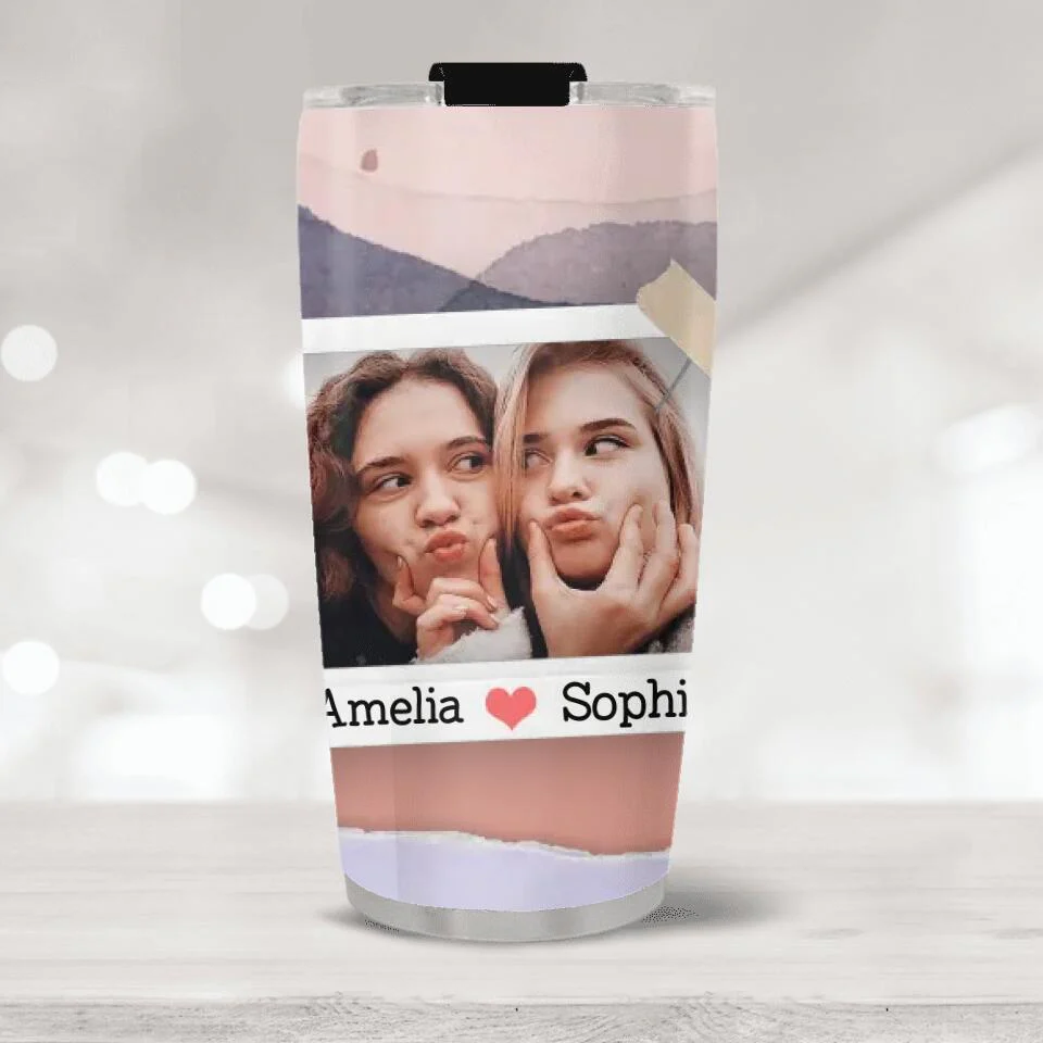 Whenever You Feel Bad Remember I Always Be There For You - Personalized Tumbler - Gift for Bestie - Image 3