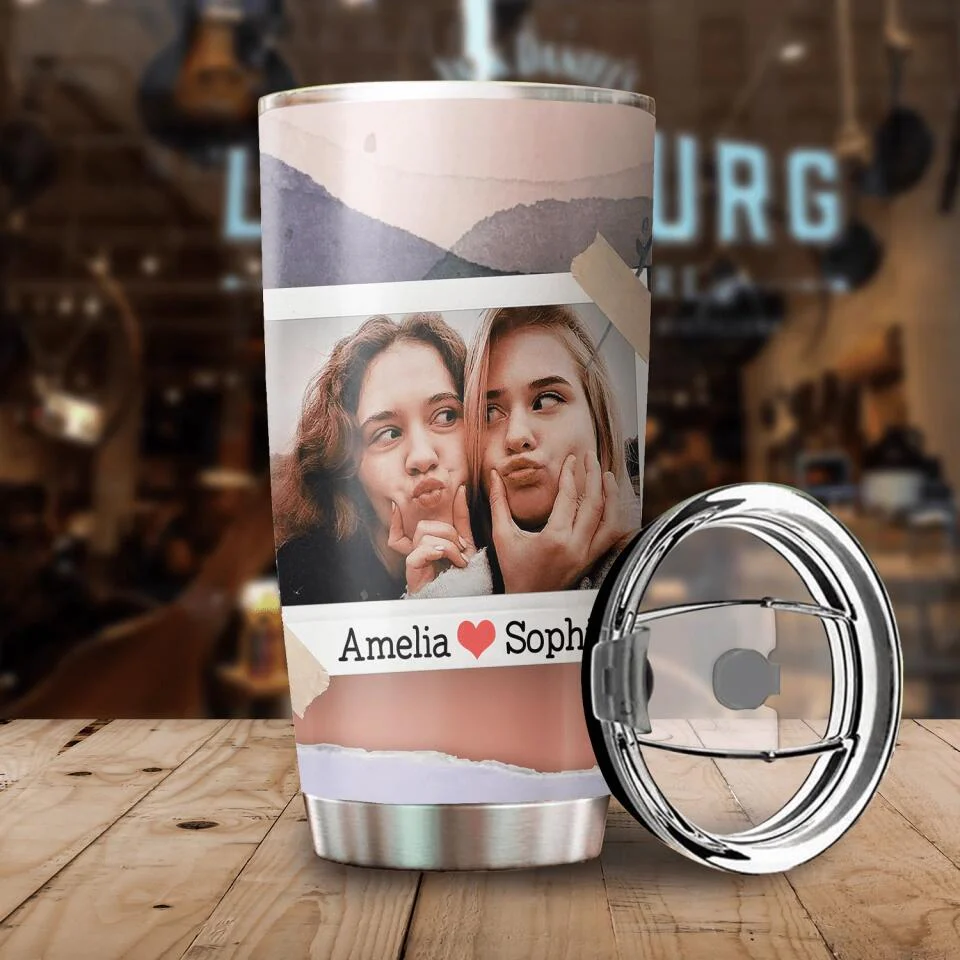 Whenever You Feel Bad Remember I Always Be There For You - Personalized Tumbler - Gift for Bestie - Image 4