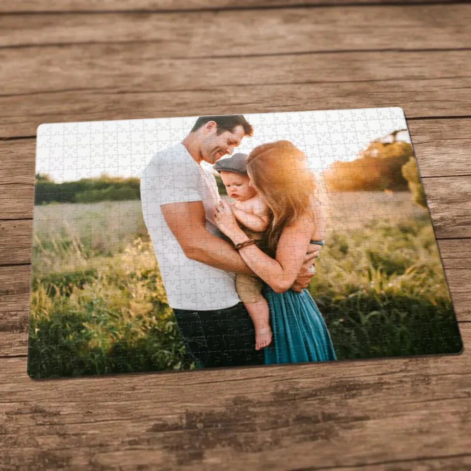 Birthday Gift, Wedding Gift, Anniversary Gift, Wedding Gift, Custom Puzzle, Jigsaw Puzzle, Picture Puzzle, Photo Puzzle - Best Gift For Familly Couple Parents Kids - 212IHPVSPZ589 - Image 3