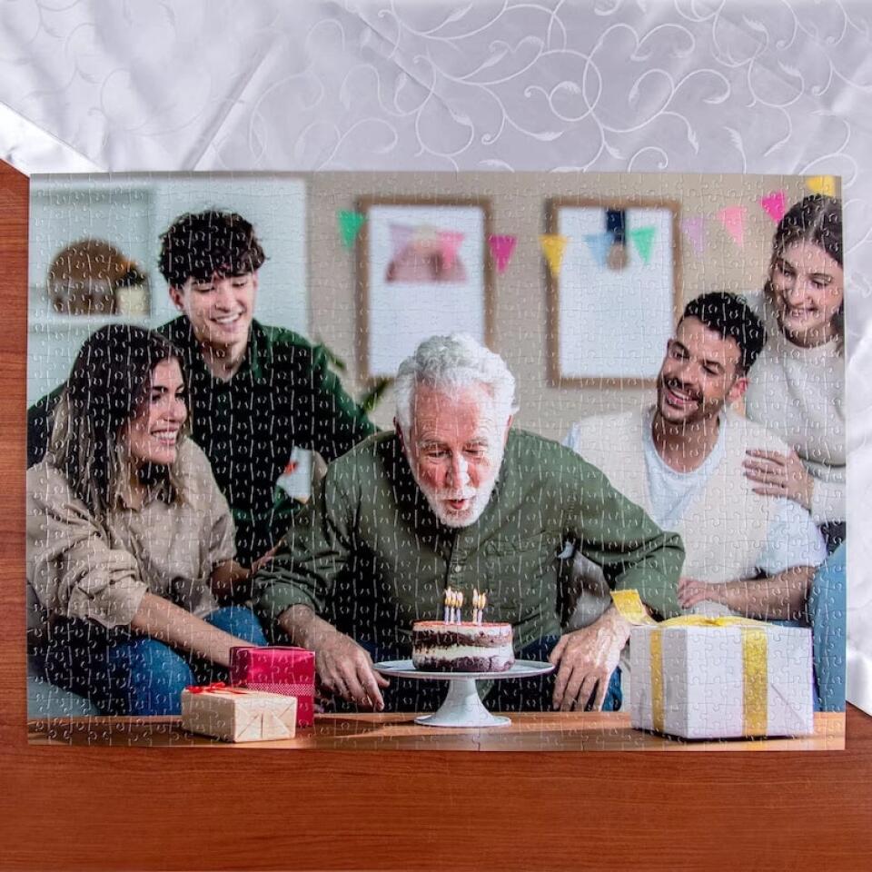 Birthday Gift, Wedding Gift, Anniversary Gift, Wedding Gift, Custom Puzzle, Jigsaw Puzzle, Picture Puzzle, Photo Puzzle - Best Gift For Familly Couple Parents Kids - 212IHPVSPZ589 - Image 8