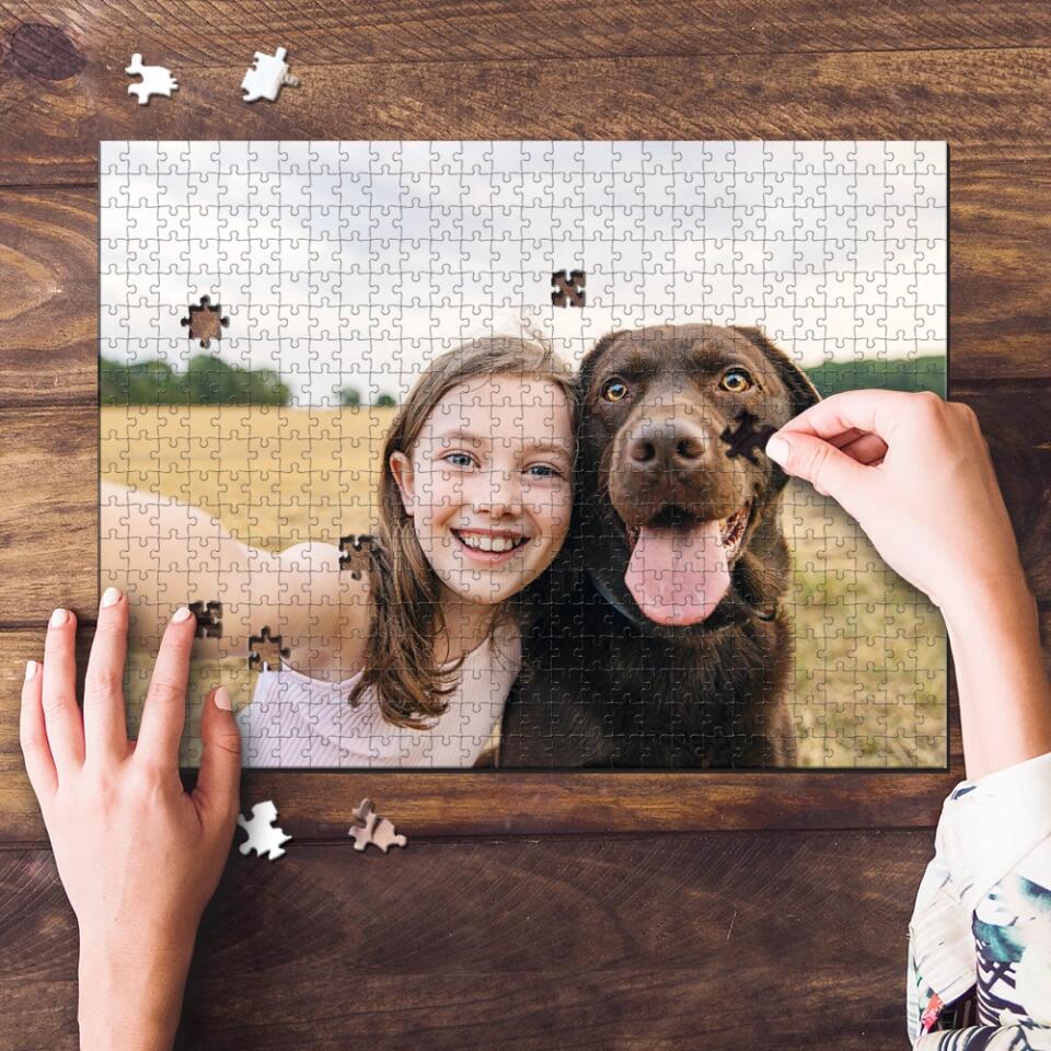 Birthday Gift, Wedding Gift, Anniversary Gift, Wedding Gift, Custom Puzzle, Jigsaw Puzzle, Picture Puzzle, Photo Puzzle - Best Gift For Familly Couple Parents Kids - 212IHPVSPZ589 - Image 9